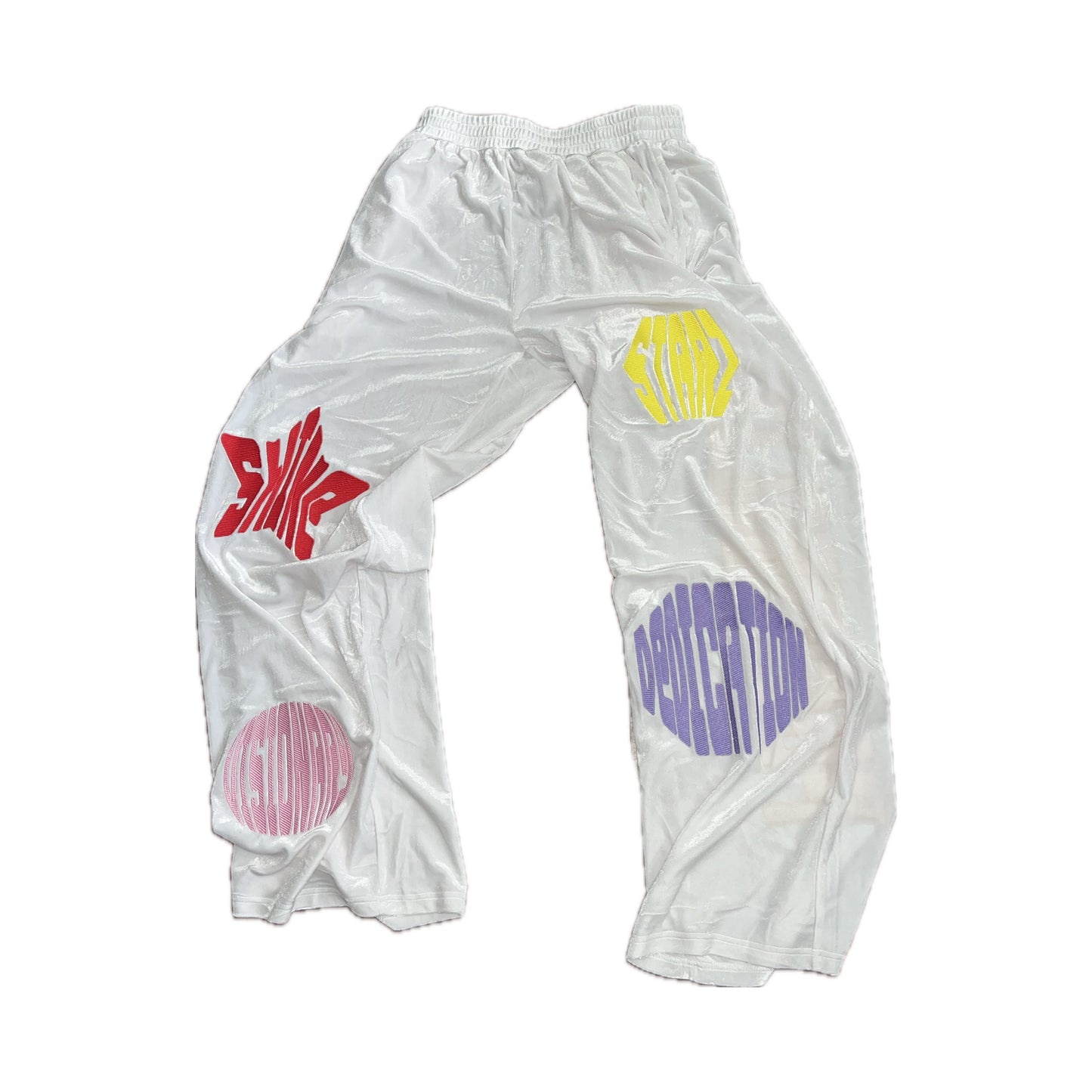 "POSITIVE AFFIRMATION" TRACK-PANTS
