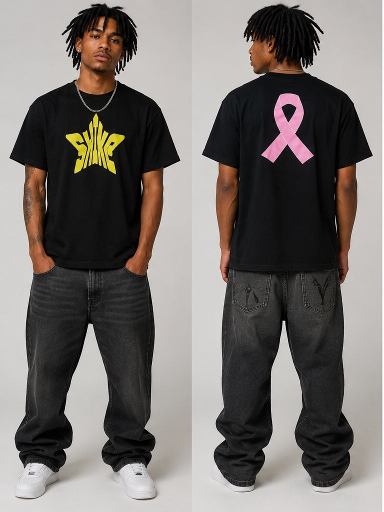 SHINE Star Tee – Breast Cancer Awareness Edition
